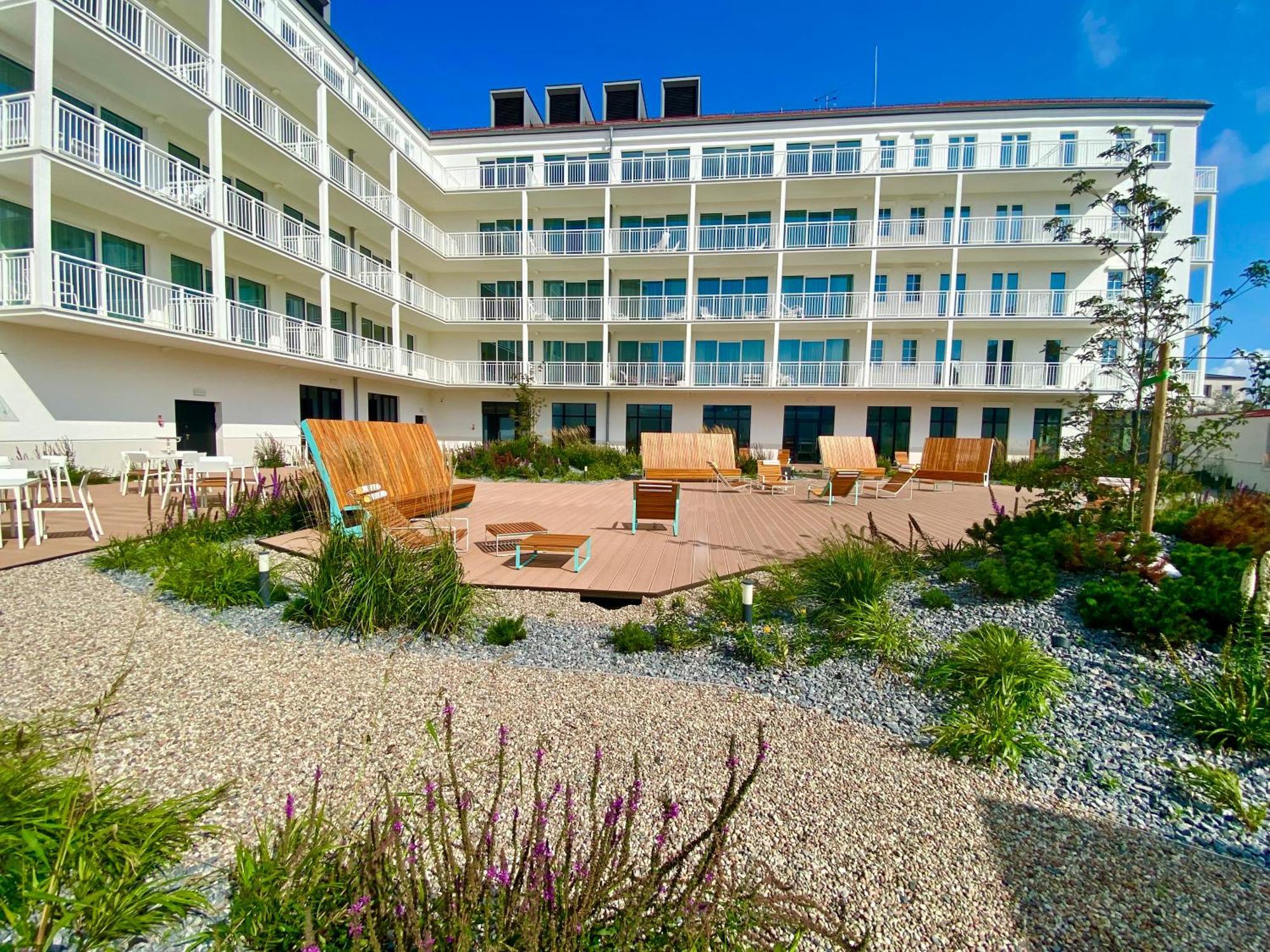 Apartamenty Marina Z Widokiem Na Morze Darlowko Esterno foto